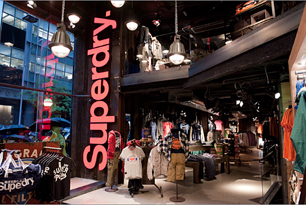 SuperDry Opens In Times Square