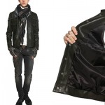 KARL LAGERFELD LEATHER JACKET FALL 2012