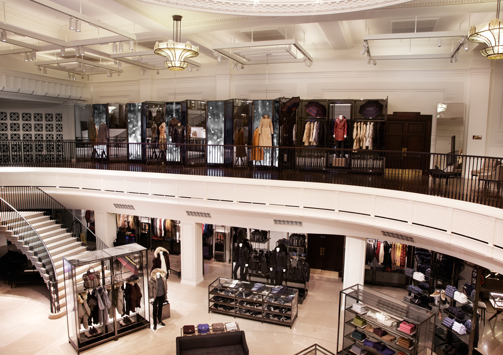 burberry regent street - the store - digital gallery