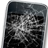 Cracked iPhone Screen ClearPlex