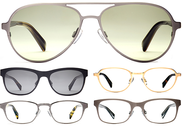 Warby Parker Titanium Collection Cover