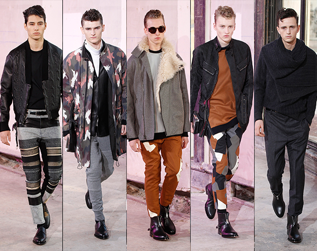 3.1 Phillip Lim Fall 2013 Menswear paris fashion week runway male models