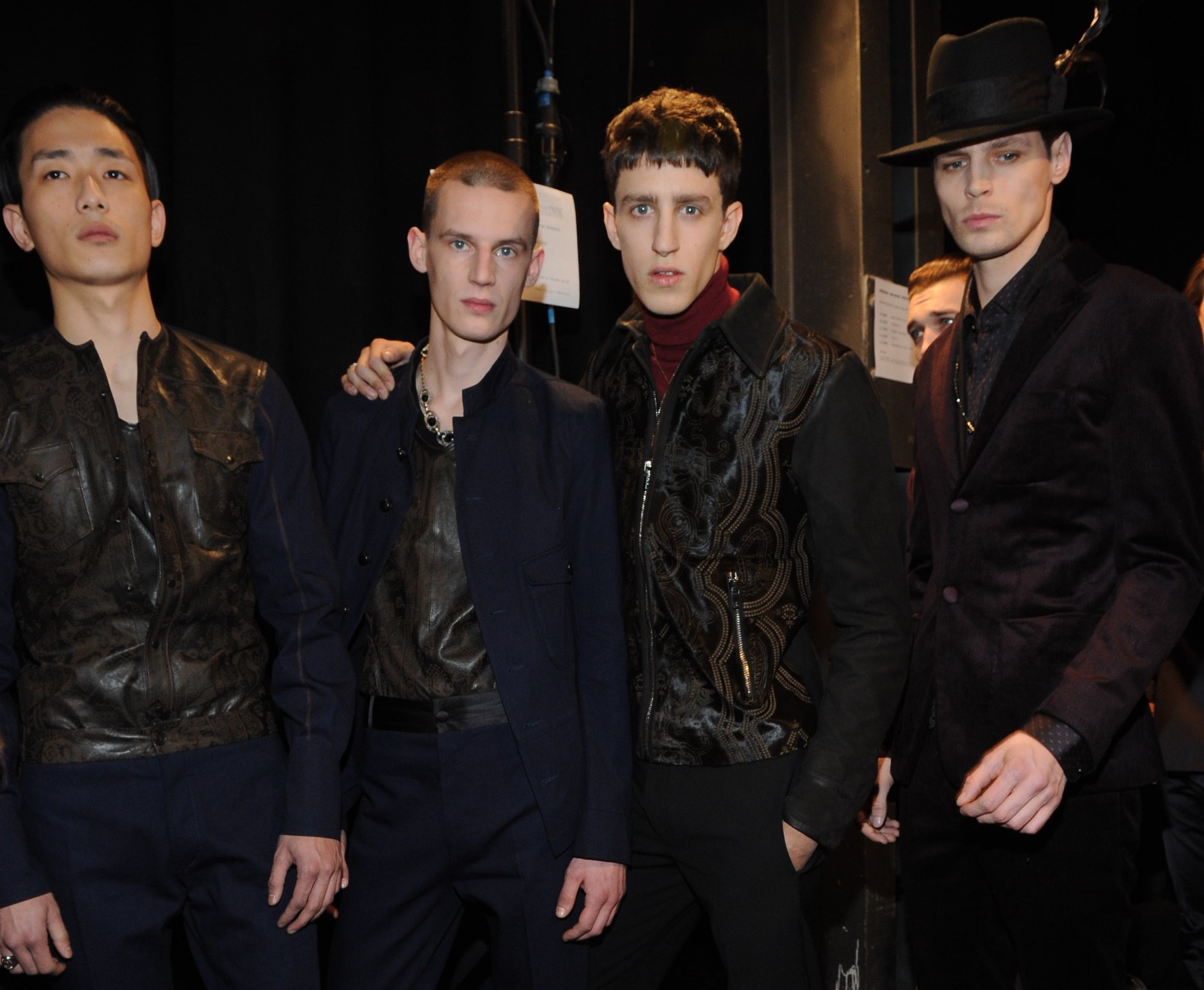 Diesel Black Gold Fall 2013 Menswear backstage male models pitti uomo milan fashion week