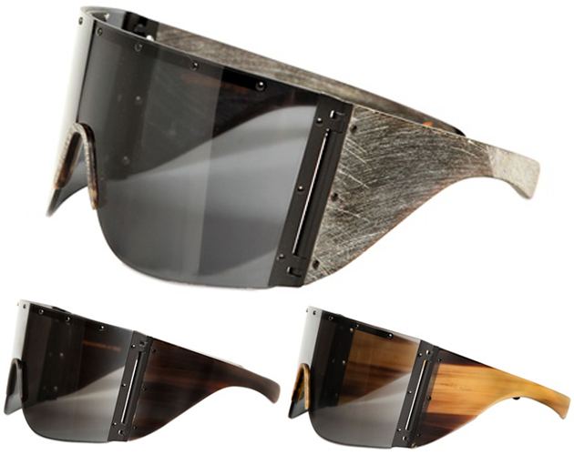 Rick Owens Horn Sunglasses Spring 2013