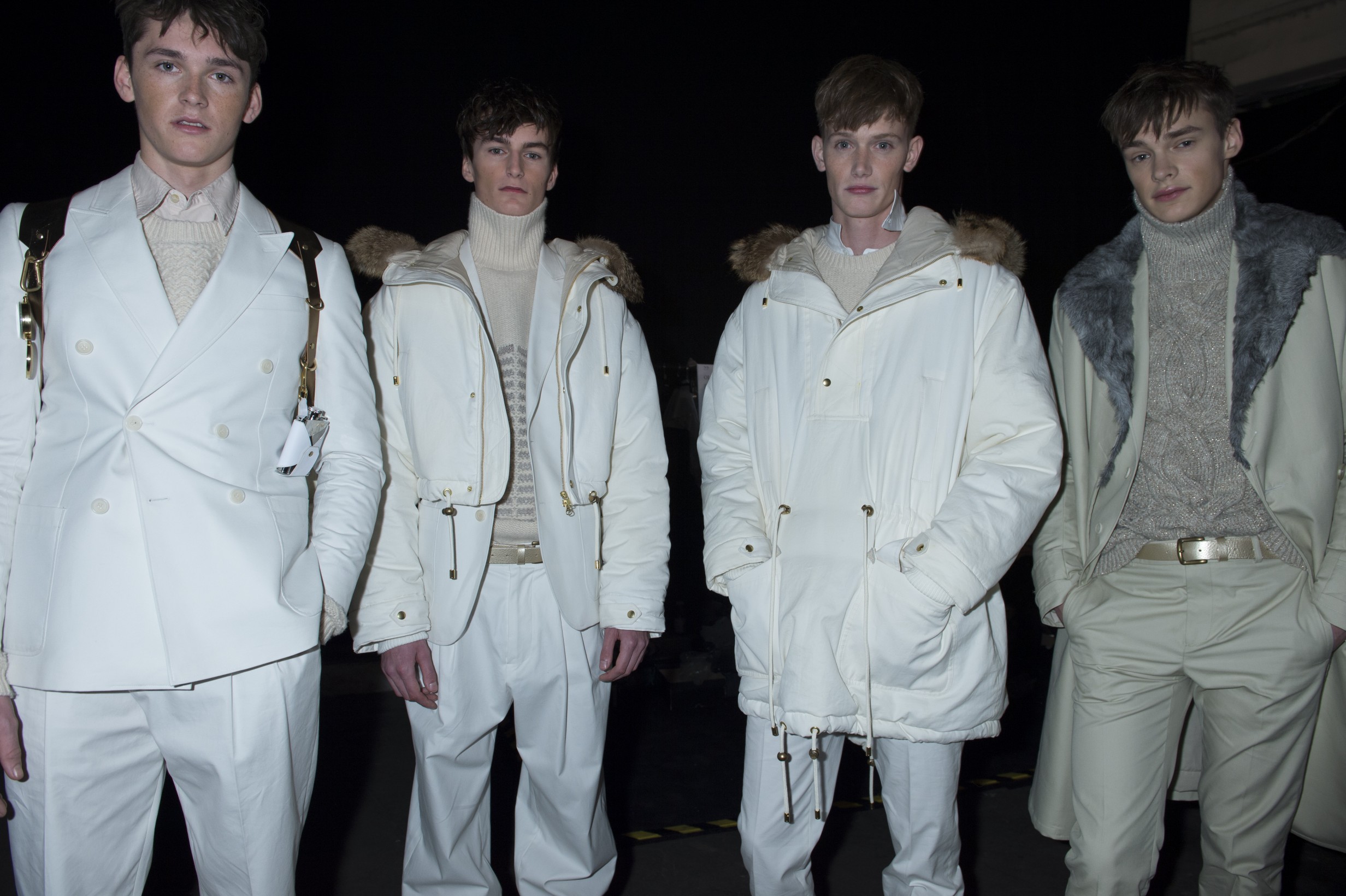 Topman design fall 2013 runway looks winter 2013 fashion show backstage london parkas tibet tibetan menswear