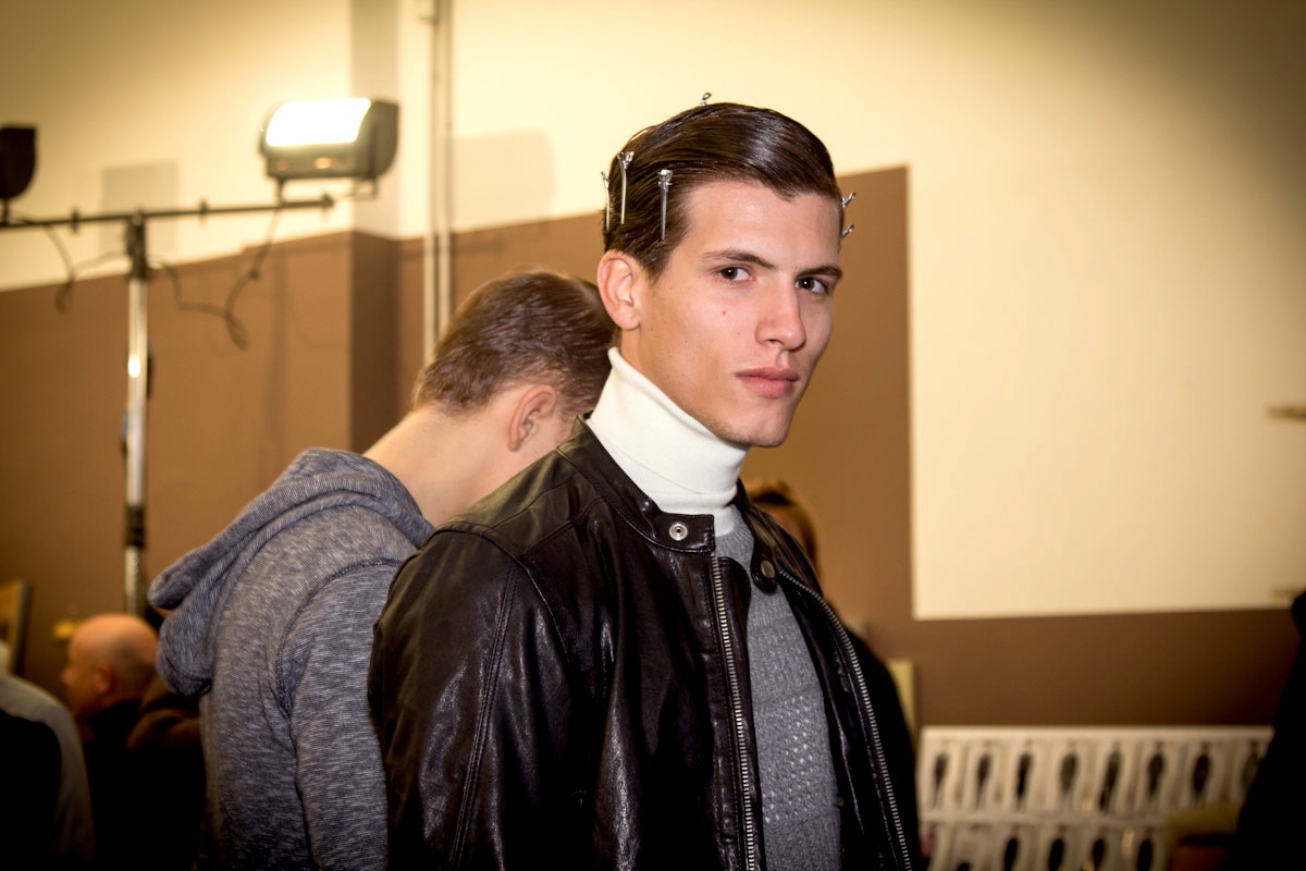 corneliani pitti uomo backstage runway show fashion menswear mens style week