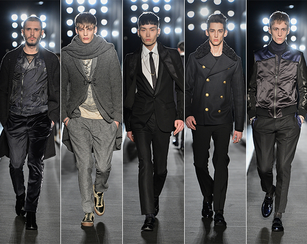 Diesel Black Gold Fall 2013 menswear milan pitti uomo runway male models designer