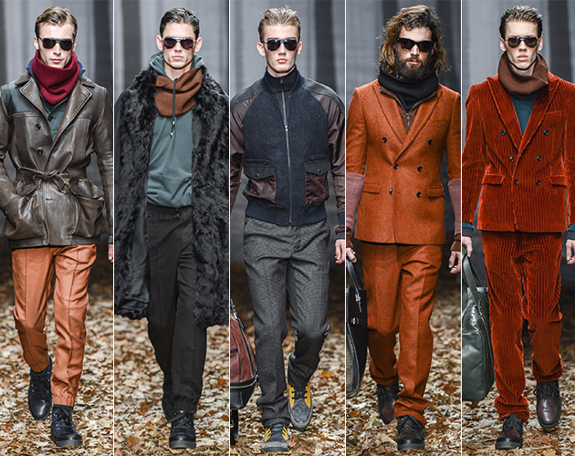 trussardi men's fall 2013 runway pitti uomo designer Nicola