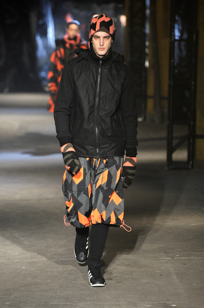 Y-3 AW13 Show Mercedes-Benz Fashion Week - Runway fall 2013 new york fashion week models y-3