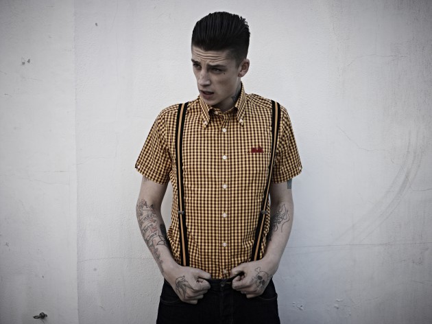 Brutus Trim Fit Shirt Dr Martens mod suedehead punk rock retro british heritage release launch buy purchase store 