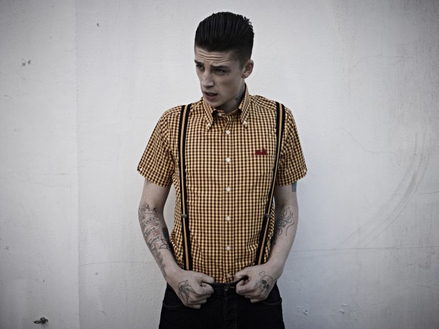 Brutus Trim Fit Shirt Dr Martens mod suedehead punk rock retro british heritage release launch buy purchase store