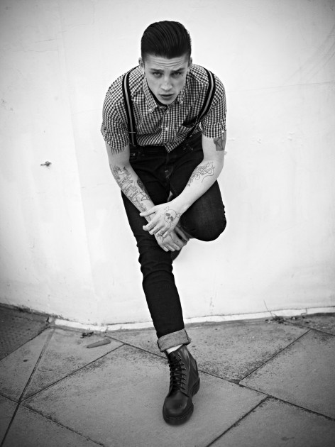 Brutus Trim Fit Shirt Dr Martens mod suedehead punk rock retro british heritage release launch buy purchase store
