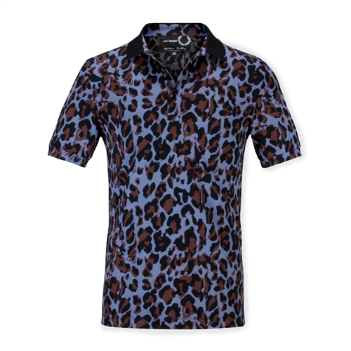 Panther Print Polo Raf Simons Fred Perry