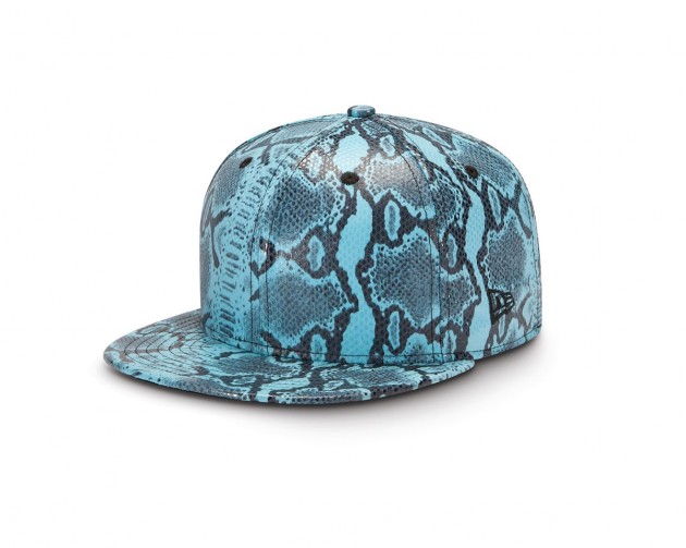 Jeremy Scott New Era From L-R: Jeremy Scott x New Era Faux Patent Crocodile 9Fifty Snapback; Jeremy Scott x New Era ONE Embroidered 59fifty Cap; Jeremy Scott x New Era Faux Snakeskin 59fifty Cap sale purchase price release launch arab spring 2013 fashion show ryan lochte paris hilton
