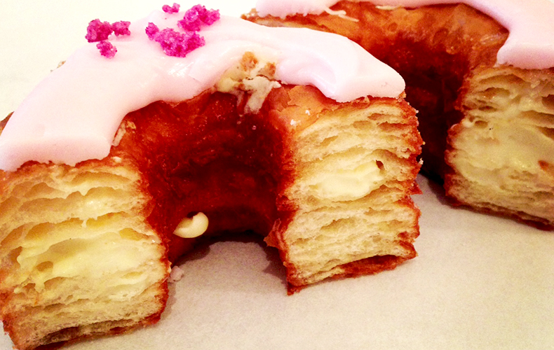 cronut crosssection