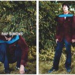 Raf Simons Fall Winter 2014 ad campaign antwerp park Willy Vanderperre and stylist Olivier Rizzo