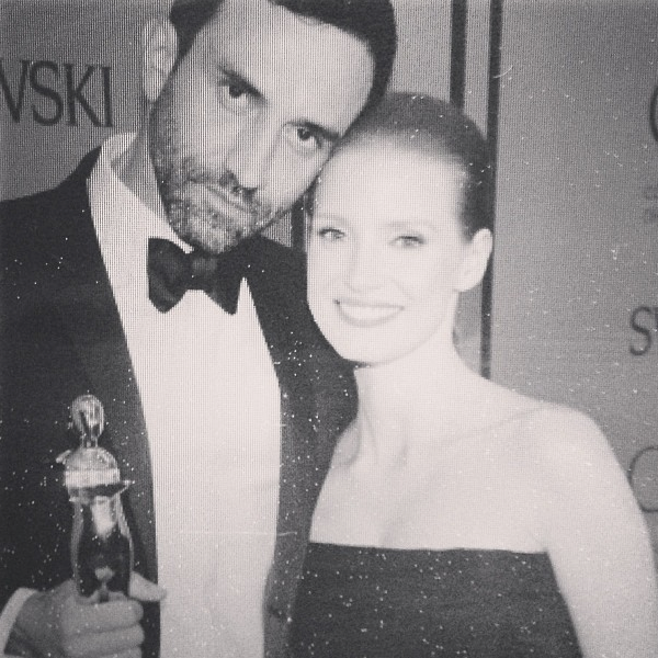 Tisci-JessicaChastain