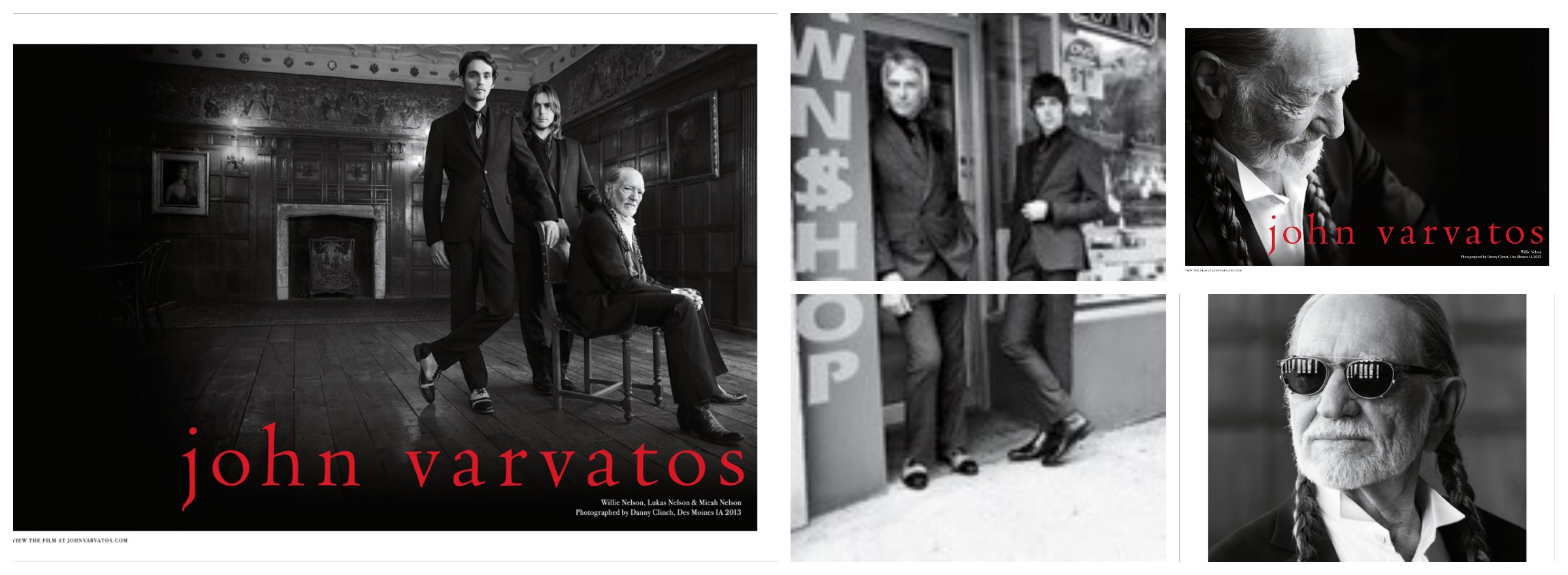 John Varvatos Willie Nelson Promise of the Real Insects vs Robots fall 2013 ad campaign photography images Danny Clinch