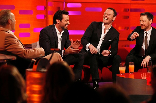 Graham-Norton-Hugh-Jackman-Michael-Fassbender-and-James-McAvoy