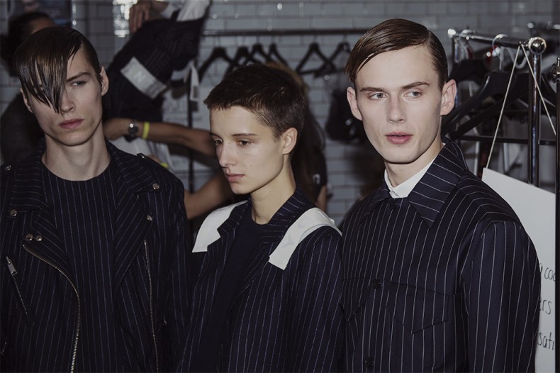 LCM: Backstage Matthew Miller SS15Essential Homme Magazine