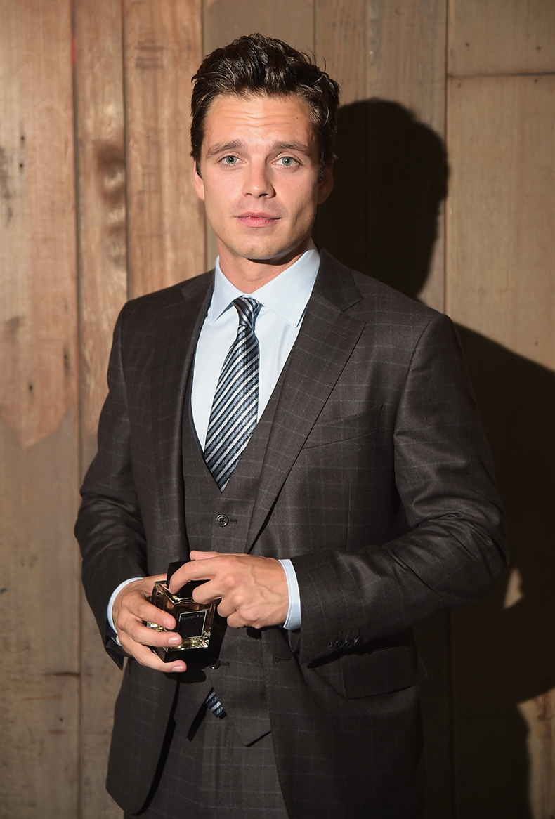 Sebastian Stan For Ermenegildo Zegna At Shakespeare In The Park