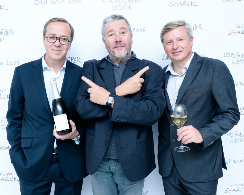 CHAMPAGNE LOUIS ROEDERER and PHILIPPE STARCK Launch BRUT NATURE 2006