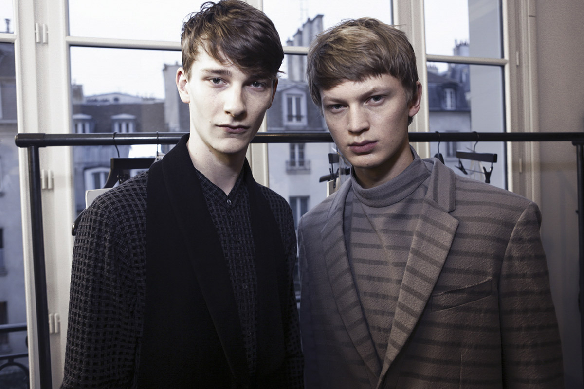 PFW: Backstage Damir Doma Autumn/Winter 2015Essential Homme Magazine