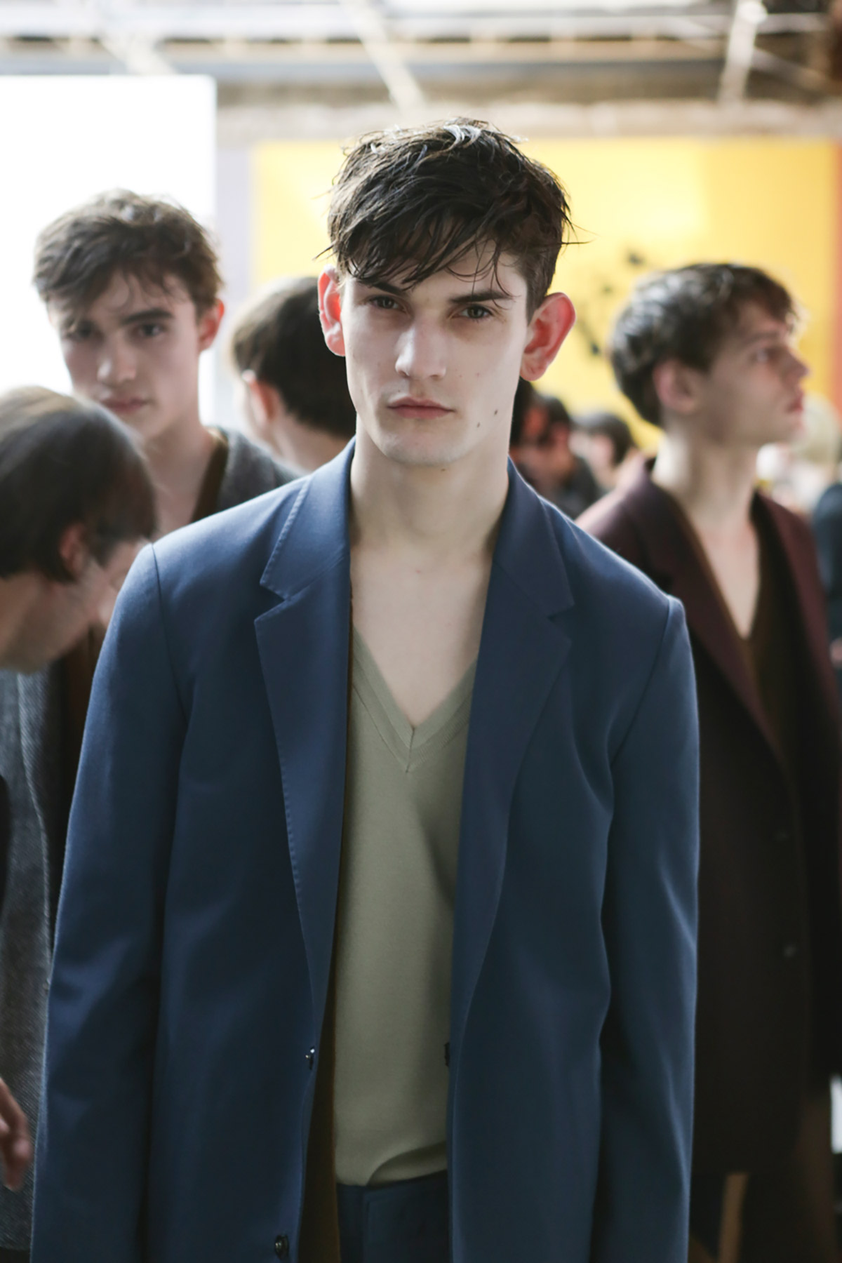 PFW: Backstage Wooyoungmi Autumn/Winter 2015Essential Homme Magazine