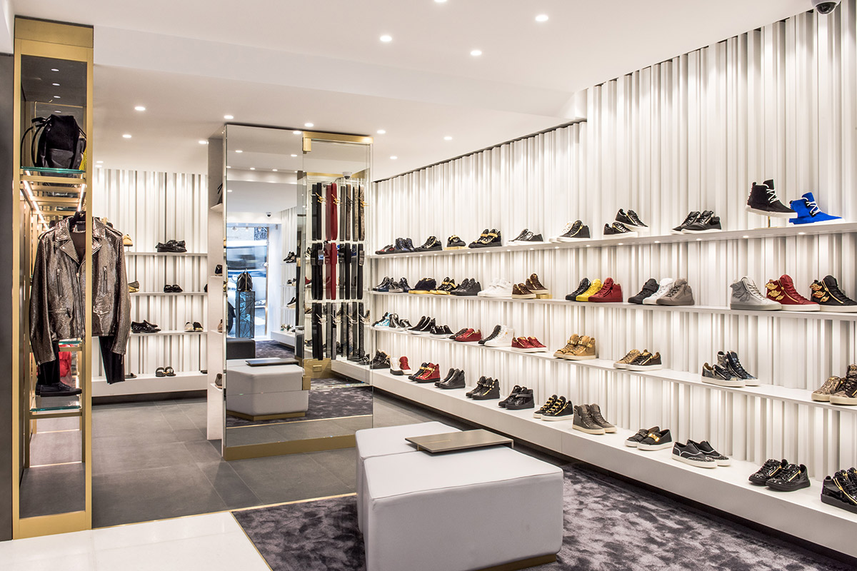 GIUSEPPE ZANOTTI DESIGN: MADISON STORE PICTURES