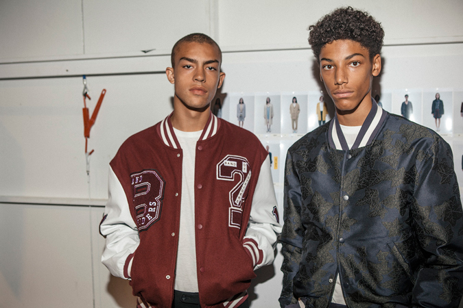 NYFW: Backstage Band of Outsiders Spring/Summer 2017Essential Homme ...