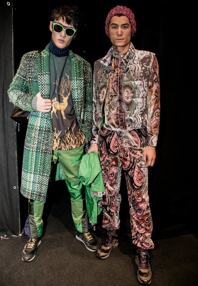 MFW: Backstage Etro Autumn/Winter 2017Essential Homme Magazine