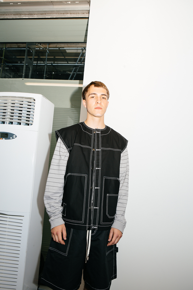 LFWM: Backstage Liam Hodges Spring/Summer 2018Essential Homme Magazine