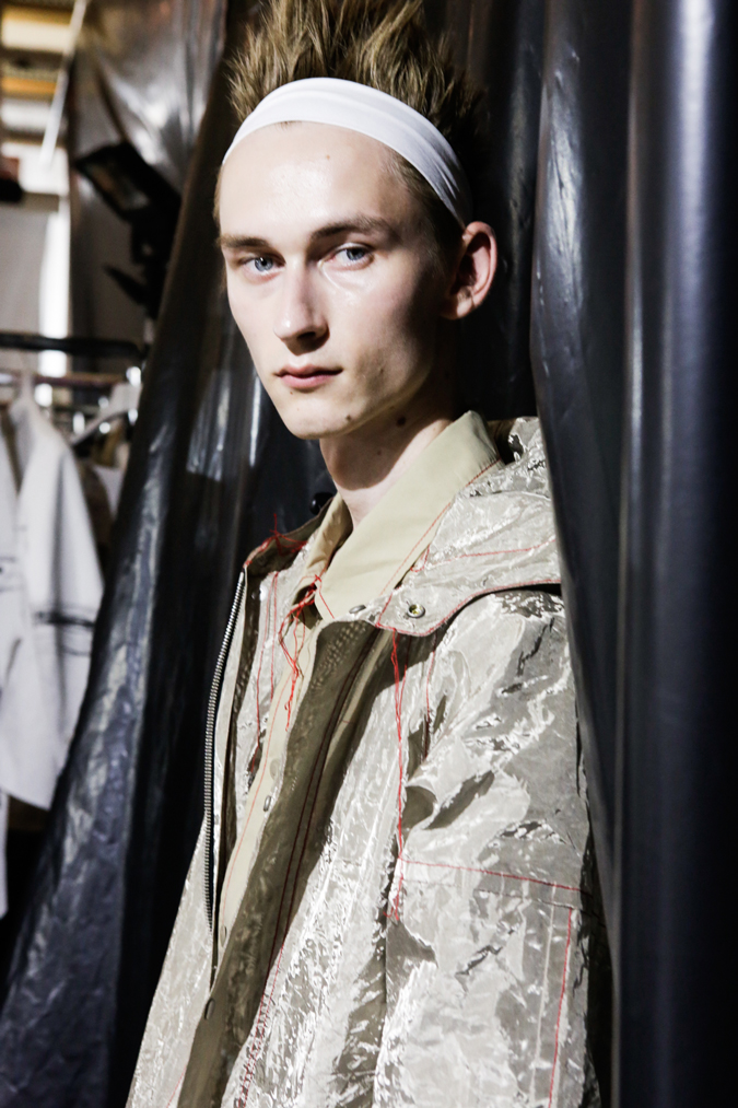 PFW: Backstage Sankuanz Spring/Summer 2018Essential Homme Magazine