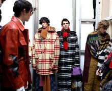 seen backstage ahead of the Marni show during Milan Men's Fashion Week Fall/Winter 2018/19 on January 13, 2018 in Milan, Italy.