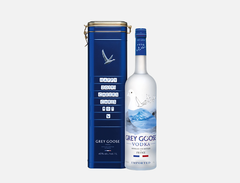 5. Grey Goose Tin