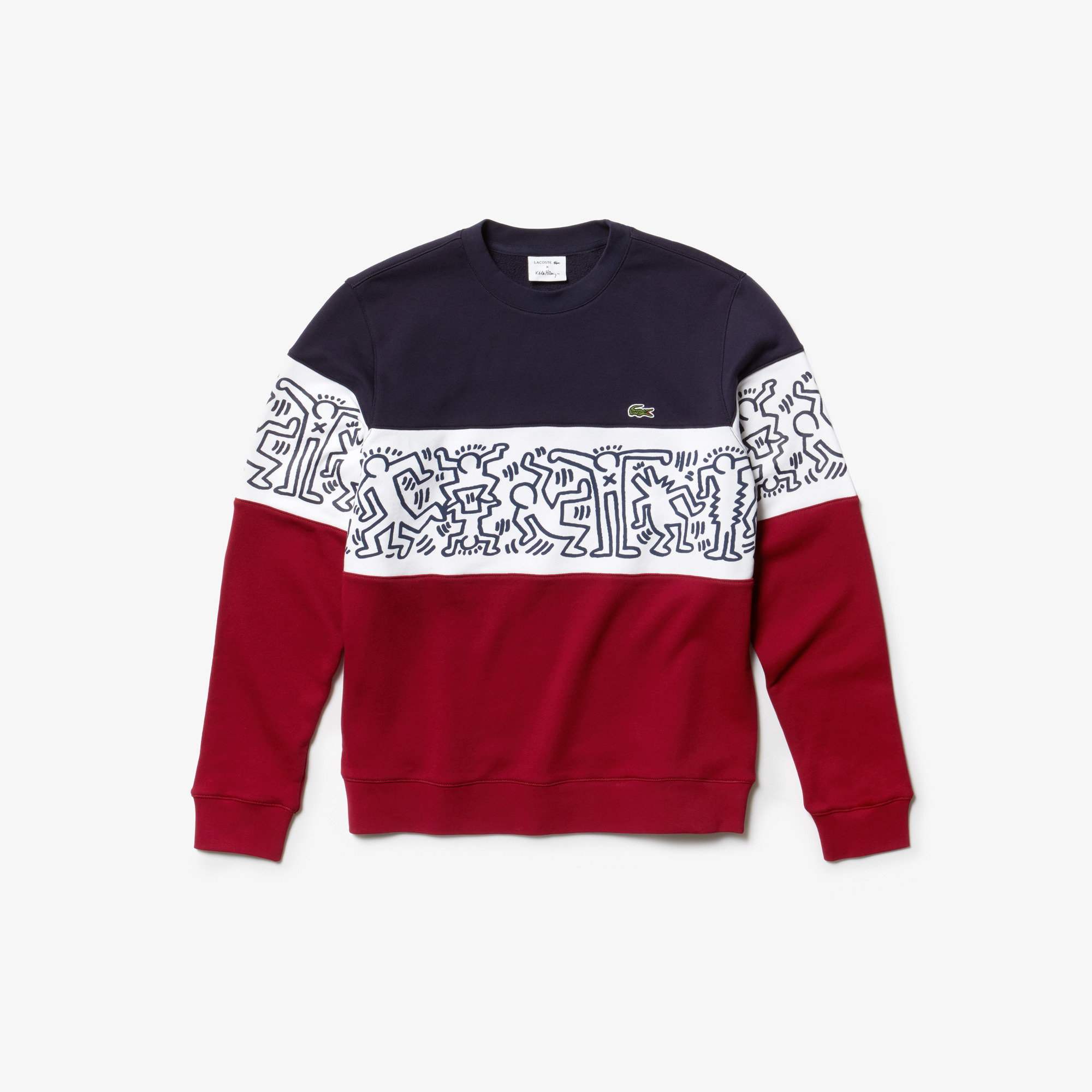 Long Sleeve French Terry Graphic Colorblock Sweater $185 (1)