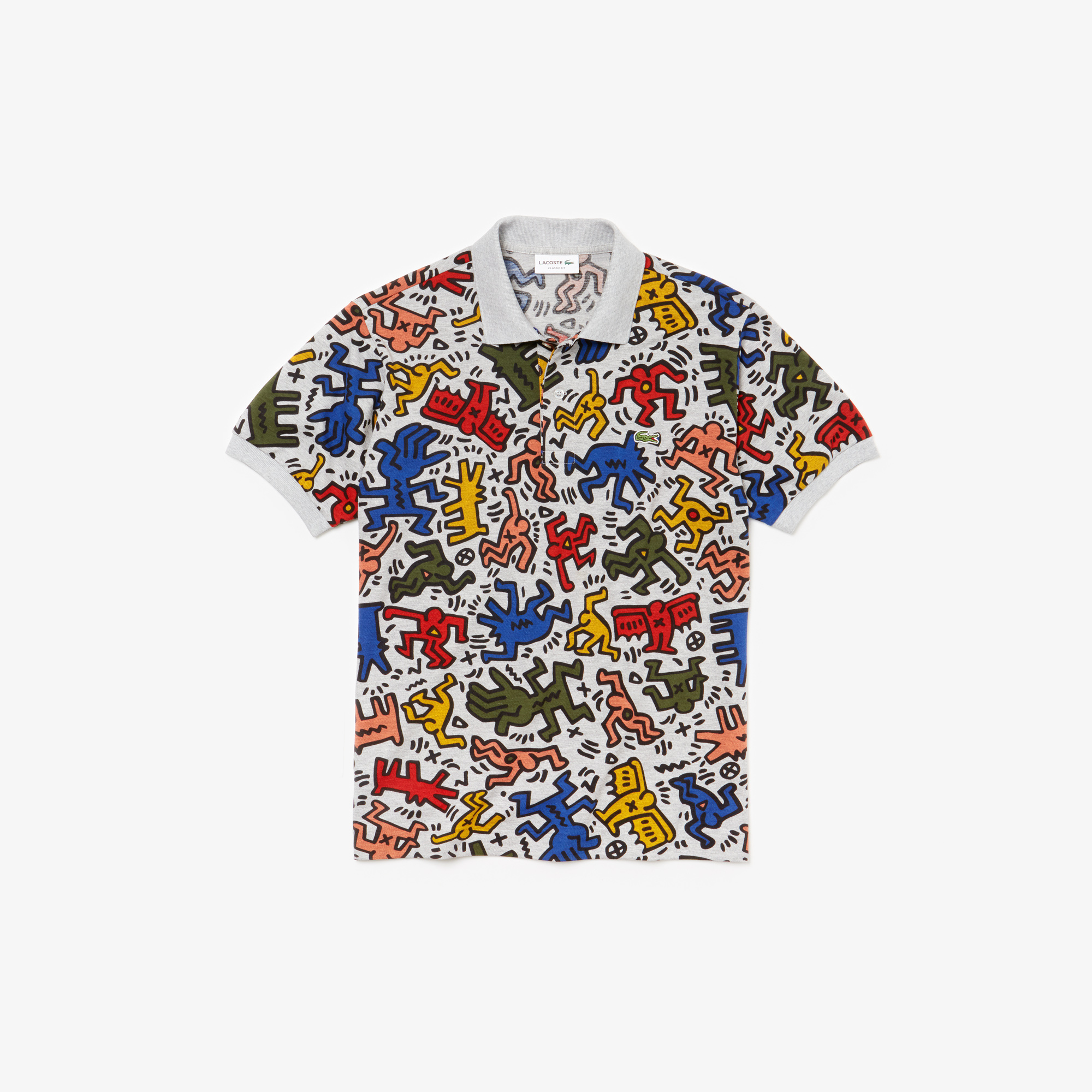 Short Sleeved Relaxed Fit Keith Haring Polo $165