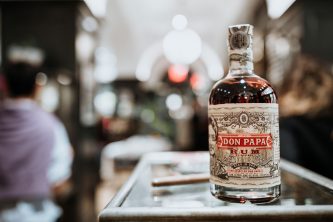 bottle of don papa rum