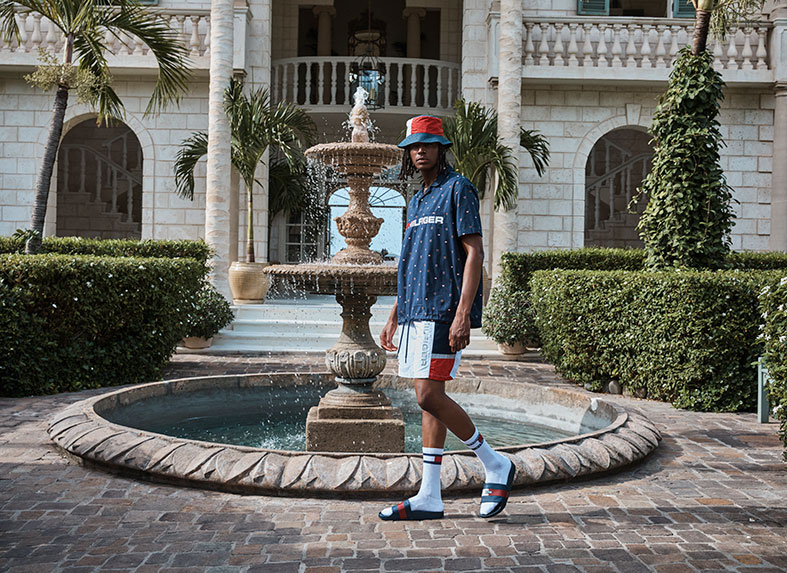 KITH x Tommy Hilfiger campaign in Mustique 