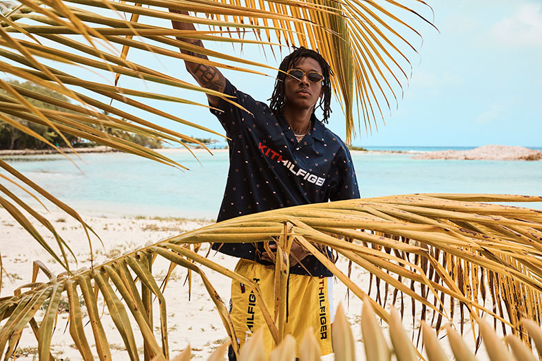 KITH x Tommy Hilfiger campaign in Mustique 