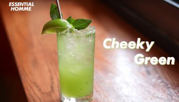 Cheeky Green cocktail at Fish Cheeks