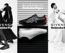 Givenchy and Onitsuka Tiger Collaboration at Pitti