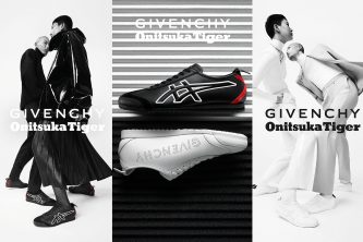 Givenchy and Onitsuka Tiger Collaboration at Pitti