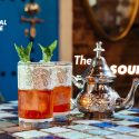 Mint Negroni cocktail