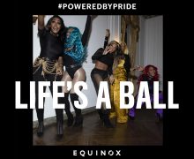 equinox life's a ball pride campaign