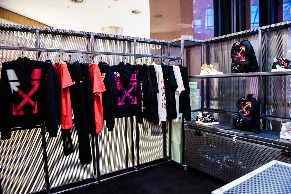 off-white Johannesburg pop up shop