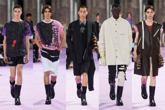 raf simons spring summer 2020 menswear show