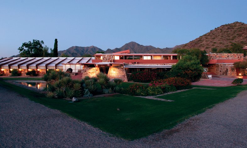 Taliest West by Frank Lloyd Wright