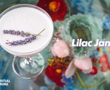 Fleur Room Lilac Jane cocktail