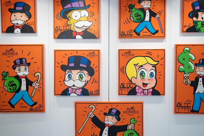 artist Alec Monopoly